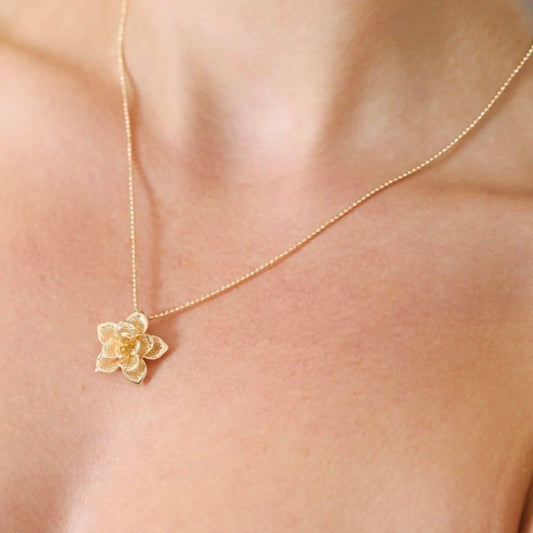 Lotus Flower Necklace